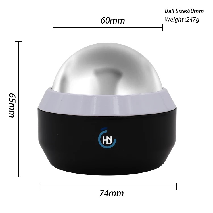 Cold massage roller ball